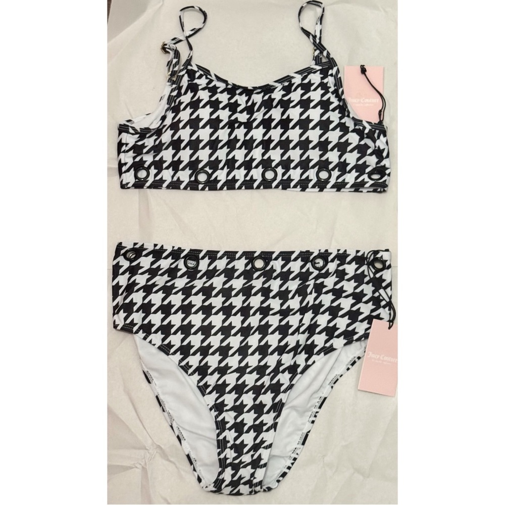 Juicy Couture 2 Piece Cami Top With Grommets Straps